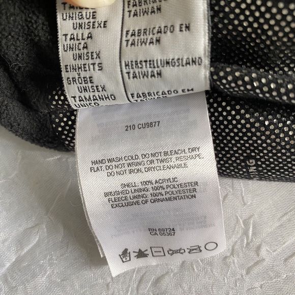 Columbia Ear Flap Hat Red Fair Isle Logo Heat Shield Pom Pom Knit Beanie Cap OS - Picture 10 of 12